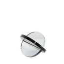 Modern tinted intersect glass ball semicircle – living room decor