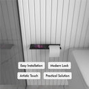 Multifunctional Bathroom Shelf With Toilet Paper Holder