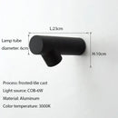 Modern tree branch black & white led wall sconce living room light