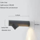 Modern tree branch black & white led wall sconce living room light