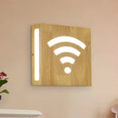 Modern tree pattern bamboo wall light bedroom direct wired electric