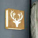 Modern tree pattern bamboo wall light bedroom direct wired electric