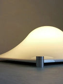 Modern triangular cream style wall lamp bedroom frosted glass sconce