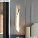 DecorBites™ Contemporary Black/White Rolling Sconce Light Fixture - Up/Down Wall Sconce with 2 Lights