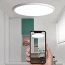 Modern ultra thin white led ceiling light for living room