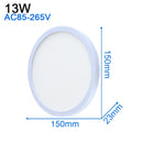 Modern ultra thin white led ceiling light for living room