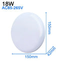 Modern ultra thin white led ceiling light for living room