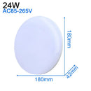 Modern ultra thin white led ceiling light for living room
