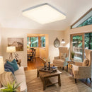 Modern ultra thin white led ceiling light for living room