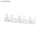 Modern v-shaped white led vanity light warm white bathroom mirror lamp
