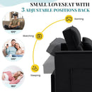 Modern Velvet 3 in 1 Convertible Sleeper Sofa Bed