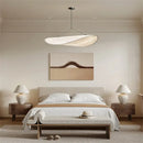 Modern wabi sabi white japanese style chandelier – bedroom pendant light