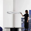 Modern wabi sabi white japanese style chandelier – bedroom pendant light