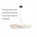 Modern wabi sabi white japanese style chandelier – bedroom pendant light
