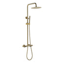 Modern Wall Mounted Thermostatic Bathroom Shower Set with Handheld