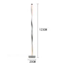 Modern warm white dimmable led floor lamp living room lighting