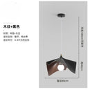 Modern wave black & bronze chandelier pendant light for living room