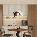 Modern wave black & bronze chandelier pendant light for living room