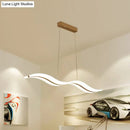 DecorBites™ Sleek Acrylic LED Pendant Light Fixture - Island Lighting for Chic Dining Ambiance