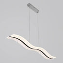 DecorBites™ Sleek Acrylic LED Pendant Light Fixture - Island Lighting for Chic Dining Ambiance