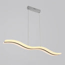 DecorBites™ Sleek Acrylic LED Pendant Light Fixture - Island Lighting for Chic Dining Ambiance
