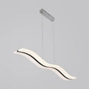 DecorBites™ Sleek Acrylic LED Pendant Light Fixture - Island Lighting for Chic Dining Ambiance