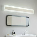 Modern white acrylic led vanity light bathroom sconce 110v-120v