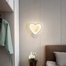 White Acrylic Kids Sconce