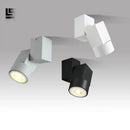 Modern white adjustable angle downlight living room spotlight fixture