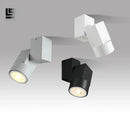 Modern white adjustable angle downlight living room spotlight fixture