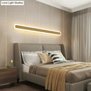 Modern white and black acrylic bar wall lamp corridor light 110v 240v