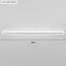 Modern white and black acrylic bar wall lamp corridor light 110v 240v