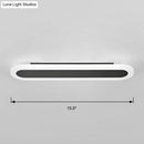 Modern white and black acrylic bar wall lamp corridor light 110v 240v