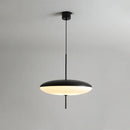 Modern white and black acrylic pendant light kitchen decor