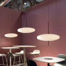 Modern white and black acrylic pendant light kitchen decor