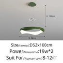 Modern white and black chrome pendant lamp for dining room