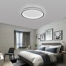 Modern white and black dimmable led ceiling light for living room