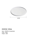 Modern white and black dimmable led ceiling light for living room