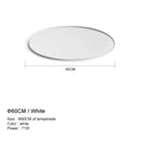 Modern white and black dimmable led ceiling light for living room