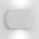 Modern white and black oval led wall lamp corridor direct wired