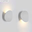 Modern white and black wall sconce bedroom led spotlight