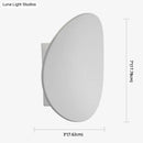 Modern white and black wall sconce bedroom led spotlight