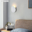 Modern white and black wall sconce bedroom led spotlight