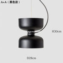 Modern white and copper ceramic pendant light dining room