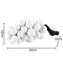 Modern white and gold grape skewer desk ornament dining room decor