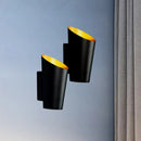 White Gold LED Sconce