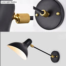 Modern white and gold wall mounted lamp – living room adjustable light