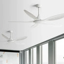 Modern white and wood 56-inch ceiling fan office electric fan