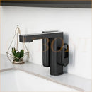 Modern white automatic sensor foam soap faucet bathroom sink mixer