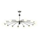 Modern white & black decorbites cream wind chandelier living room lamp